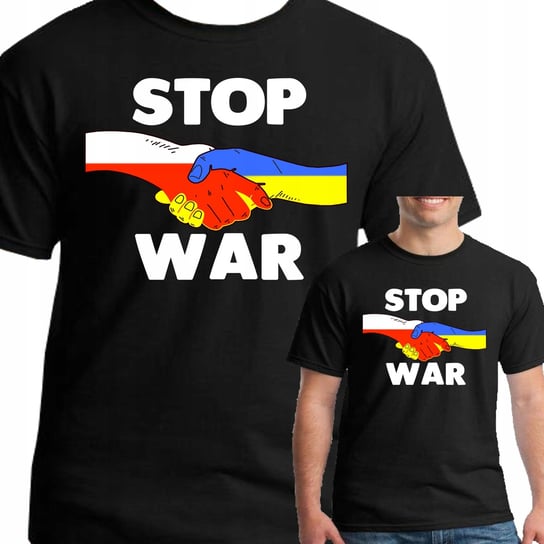 KOSZULKA WOLNA UKRAINA ANTY PUTIN STOP WAR WOJNA S Inna marka