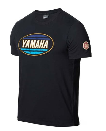 Koszulka Yamaha Faster Sons Badge, kolor czarny, rozmiar L Yamaha