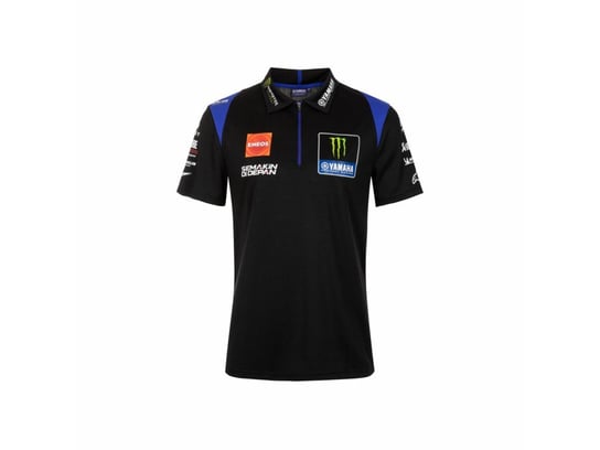 Koszulka Yamaha MotoGP 22 REPLICA TEAM POLO MEN, kolor czarny, rozmiar L Yamaha