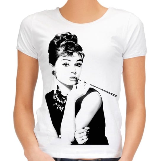 Koszulka z Audrey Hepburn damska XL Stedman
