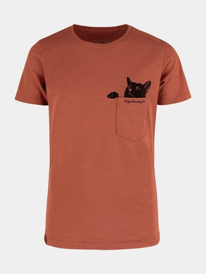 Koszulka z bawełny organicznej VOLCANO T-CAT JUNIOR 158-164 VOLCANO