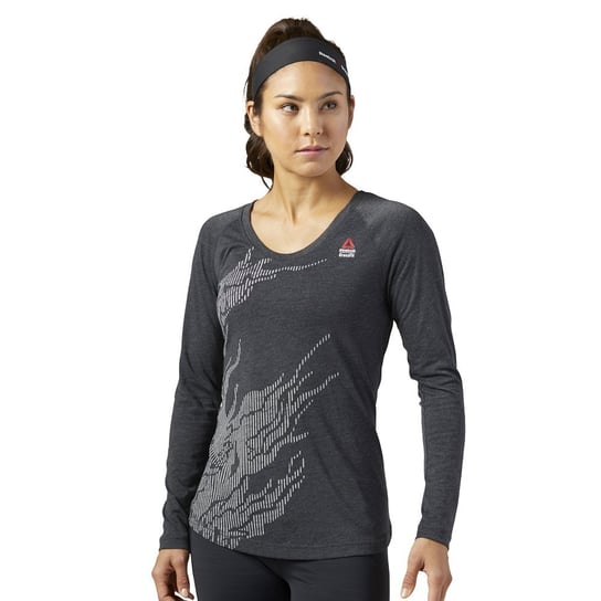 Koszulka z długim rękawem Reebok CrossFit Burnout damska sportowa bluzka-XS Reebok