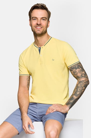 Koszulka Żółta Polo Damian Lancerto