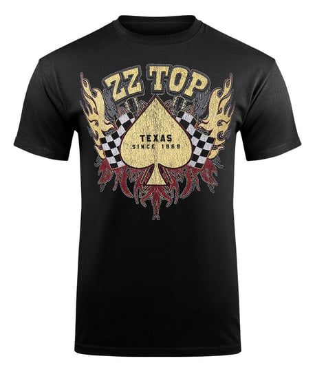 koszulka ZZ TOP - RACE FLAG BLACK-S Bravado