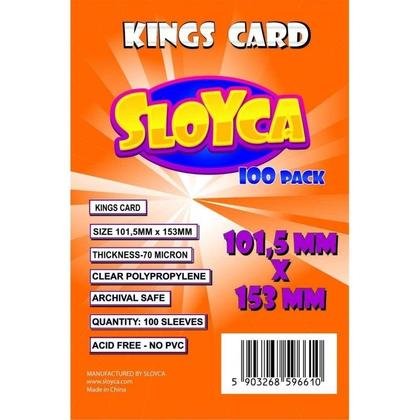 Koszulki Kings Card 101,5x153mm (100szt) SLOYCA SLOYCA