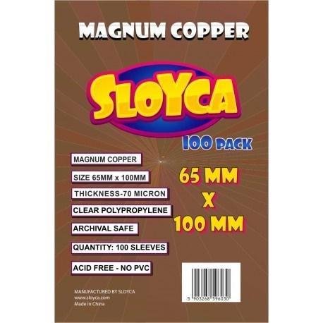 Koszulki Magnum Copper 65x100mm (100szt) SLOYCA SLOYCA SLOYCA