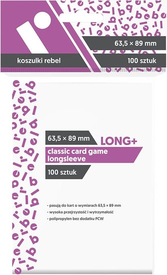 Koszulki na karty Classic Card Game Longsleeve, Rebel Rebel