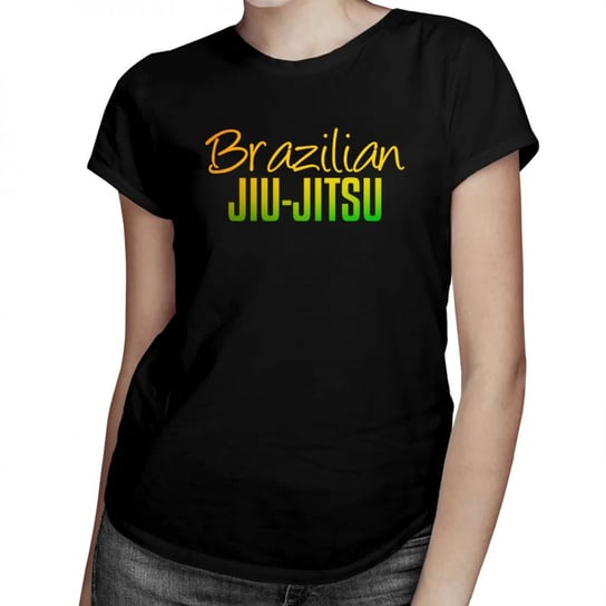 Koszulkowy, Brazilian Jiu-Jitsu - damska koszulka na prezent, rozmiar L Koszulkowy