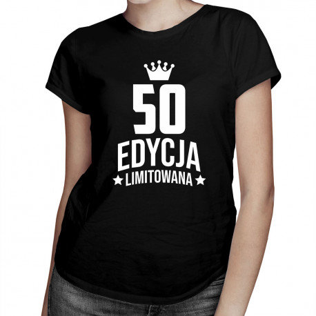 Koszulkowy, Koszulka damska, 50 lat Edycja Limitowana, prezent na urodziny, rozmiar XL Koszulkowy