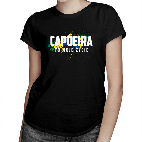 Koszulkowy, Koszulka damska, Capoeira to moje życie, rozmiar S Koszulkowy