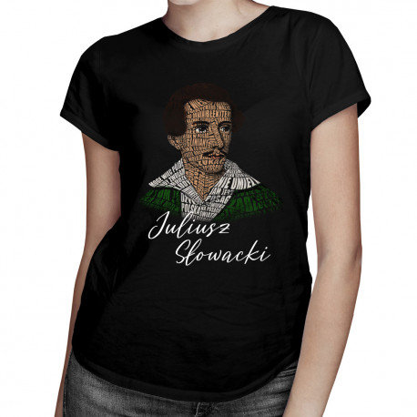 Koszulkowy, Koszulka damska, Juliusz Słowacki, rozmiar XL Koszulkowy