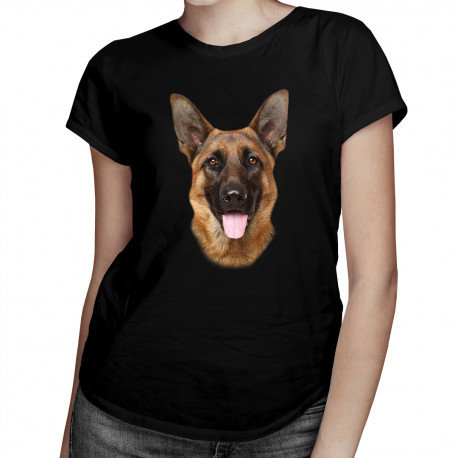 Koszulkowy, Koszulka damska, Shepard dog, rozmiar XL Koszulkowy