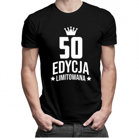 Koszulkowy, Koszulka męska, 50 lat Edycja Limitowana - prezent na urodziny, rozmiar XXL Koszulkowy