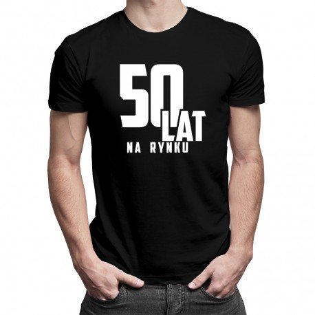 Koszulkowy, Koszulka męska, 50 lat na rynku, rozmiar L Koszulkowy