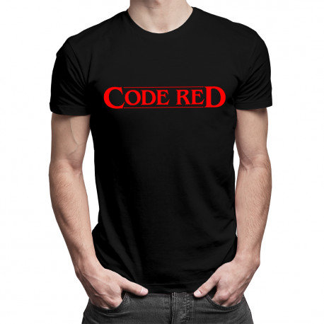 Koszulkowy, Koszulka męska, Code red, rozmiar XS Koszulkowy