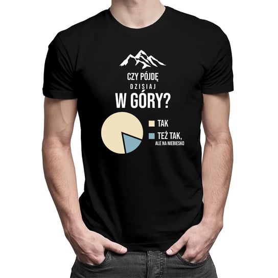 Koszulkowy, Koszulka męska, Czy pójdę dzisiaj w góry?, rozmiar XL Koszulkowy