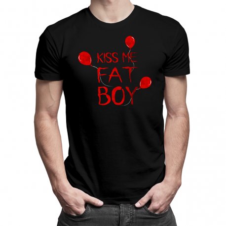Koszulkowy, Koszulka męska, Kiss me Fat Boy, rozmiar XXXL Koszulkowy