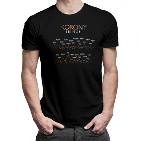 Koszulkowy, Koszulka męska, Korony Gór Polski, rozmiar XL Koszulkowy