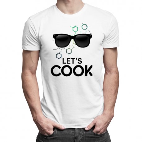 Koszulkowy, Koszulka męska, Let's cook, rozmiar L Koszulkowy