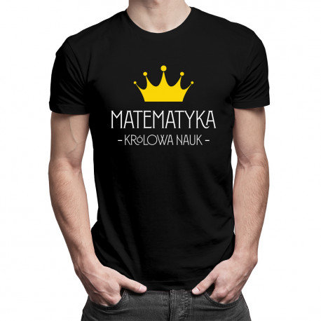 Koszulkowy, Koszulka męska, Matematyka – królowa nauk, rozmiar XL Koszulkowy