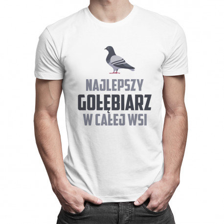 Koszulkowy, Koszulka męska, Najlepszy gołębiarz w całej wsi, rozmiar M Koszulkowy