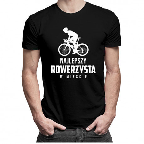 Koszulkowy, Koszulka męska, Najlepszy rowerzysta w mieście, rozmiar XS Koszulkowy