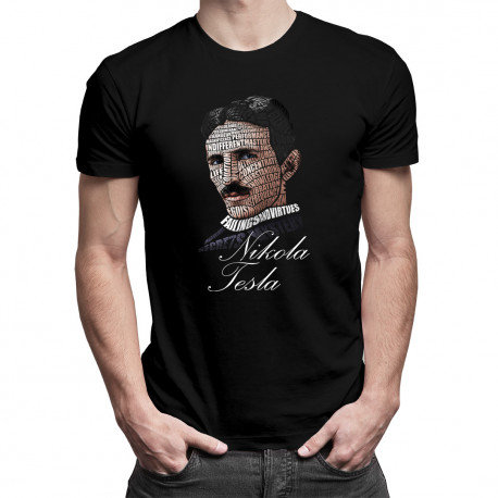 Koszulkowy, Koszulka męska, Nikola Tesla, rozmiar XL Koszulkowy