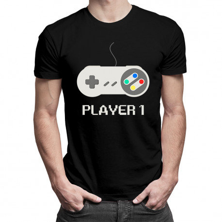 Koszulkowy, Koszulka męska, Player 1, rozmiar XXXL Koszulkowy