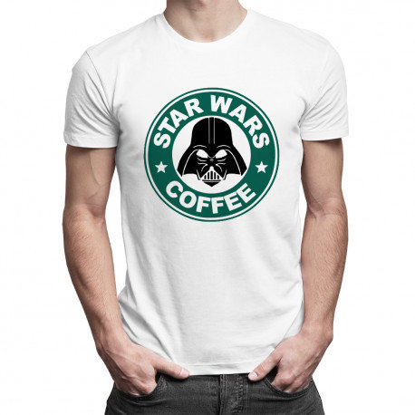 Koszulkowy, Koszulka męska, Star Wars Coffee, rozmiar M Koszulkowy