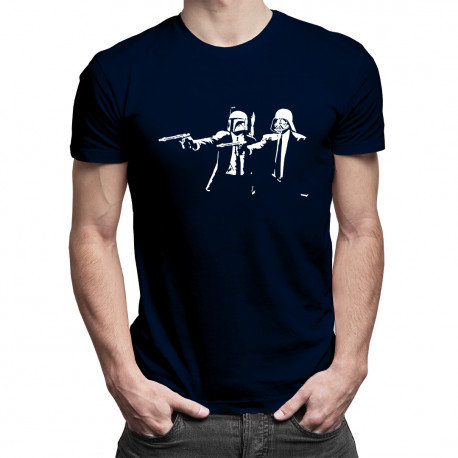 Koszulkowy, Koszulka męska, Star Wars vs. Pulp Fiction, rozmiar L Koszulkowy