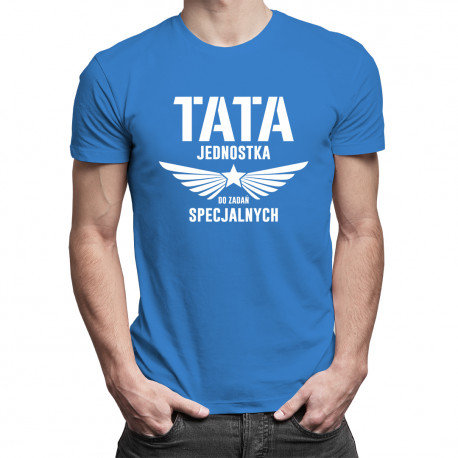 Koszulkowy, Koszulka męska, Tata - jednostka do zadań specjalnych v2, rozmiar XL Koszulkowy