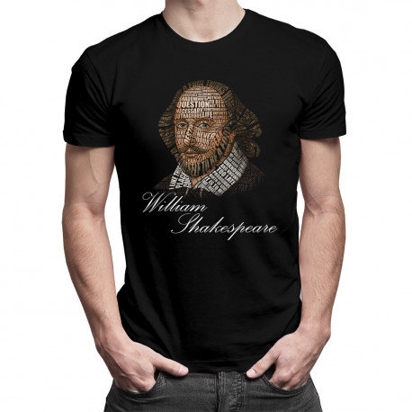Koszulkowy, Koszulka męska, William Shakespeare, rozmiar XL Koszulkowy