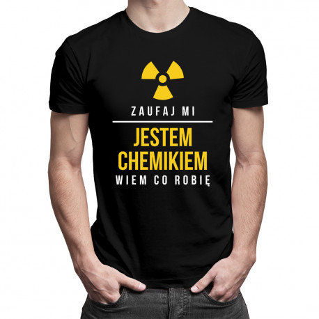 Koszulkowy, Koszulka męska, Zaufaj mi, jestem chemikiem, rozmiar L Koszulkowy