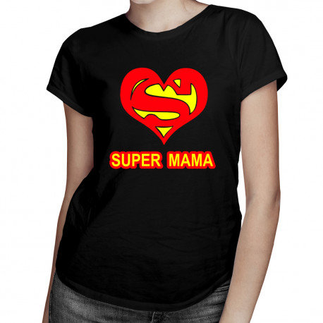 Koszulkowy, Koszulkowy, Koszulka prezent dla mamy, Super mama prezent na dzień matki Koszulkowy
