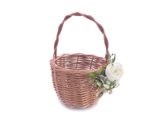 Koszyczek Wielkanocny (Taśma/14cm/Kwiat) Firma Handlowa i Produkcyjna Antoni Wnuk