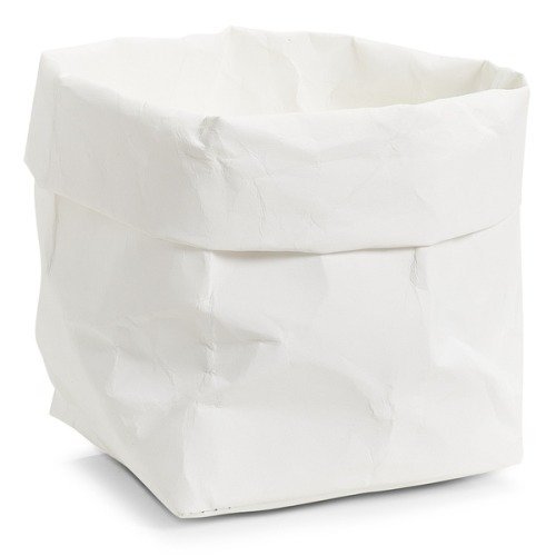Koszyk na żywność ZELLER Roll-Down-Bag, biały, 15 cm Zeller