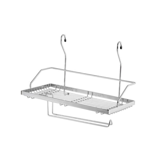 KOSZYK  PODSTAWKA PÓŁKA ZAWIESZANA KUCHENNA NA PRZYPRAWY I PAPIER CHROM AMIX CWJ220C-2 Amix
