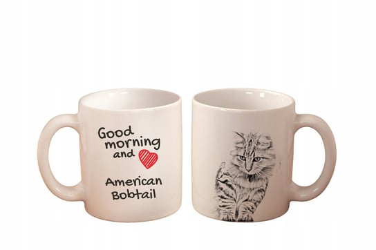 Kot Amerykański bobtail Kubek ceramiczny Inna marka