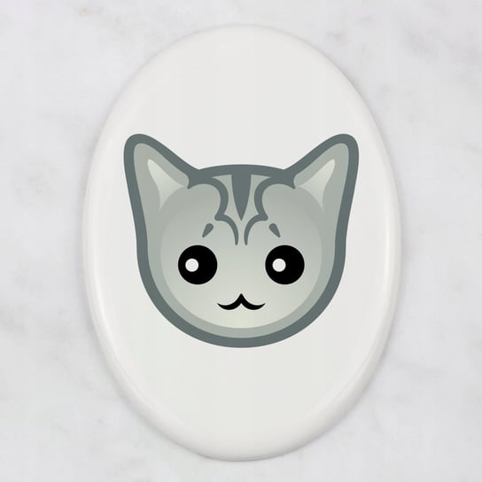 Kot Burmilla Płytka ceramiczna Pamiątka Inna marka