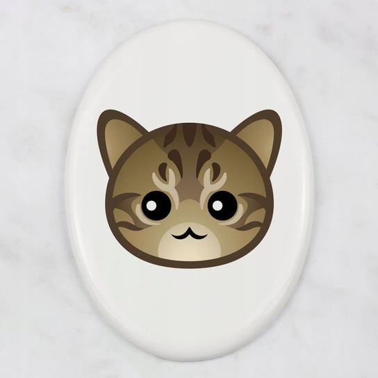 Kot Dragon Li Płytka ceramiczna Pamiątka Inna marka