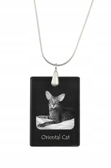 Kot orientalny Kryształowy naszyjnik z kotem Inna marka