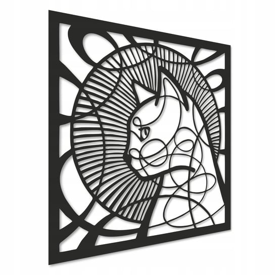 Kot Ramka Panel 3D Dekoracja Ścienna Obraz Ażurowy Inna marka