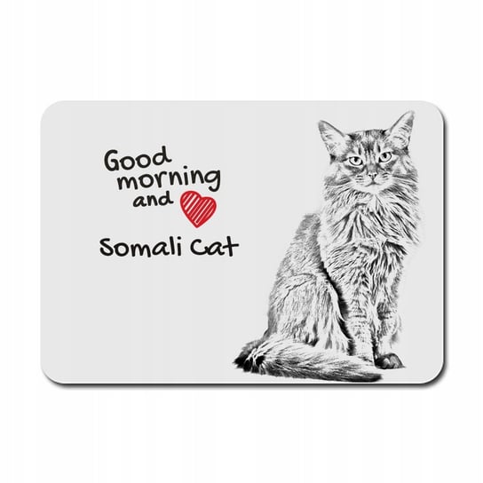 Kot somalijski Podkładka pod mysz myszkę Grafika Inny producent