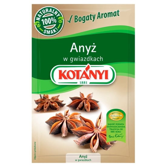Kotanyi Anyż Gwiazdki - 8G Kotanyi