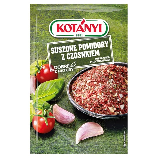 Kotányi Suszone Pomidory Z Czosnkiem Mieszanka Przypraw 22 G Kotanyi
