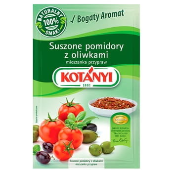 Kotanyi Suszone pomidory z oliwkami 22g Kotanyi