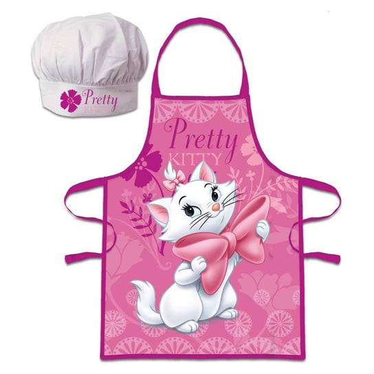 Kotek Pretty Kitty Disney Fartuszek + Czapka Kucharska zestaw dziecięcy Disney