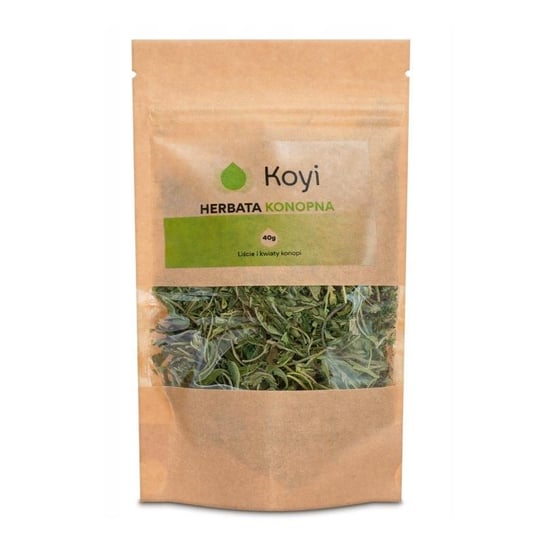 Koyi, Herbatka Konopna, liście i kwiaty konopi, 40 g Koyi