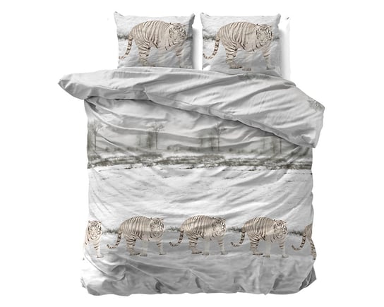 Kpl 200x220 FL WINTER TIGER flanela Sleeptime