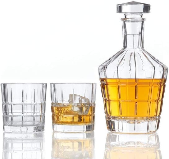 Kpl. karafka + 2szkl. do whisky spiritii Inna marka